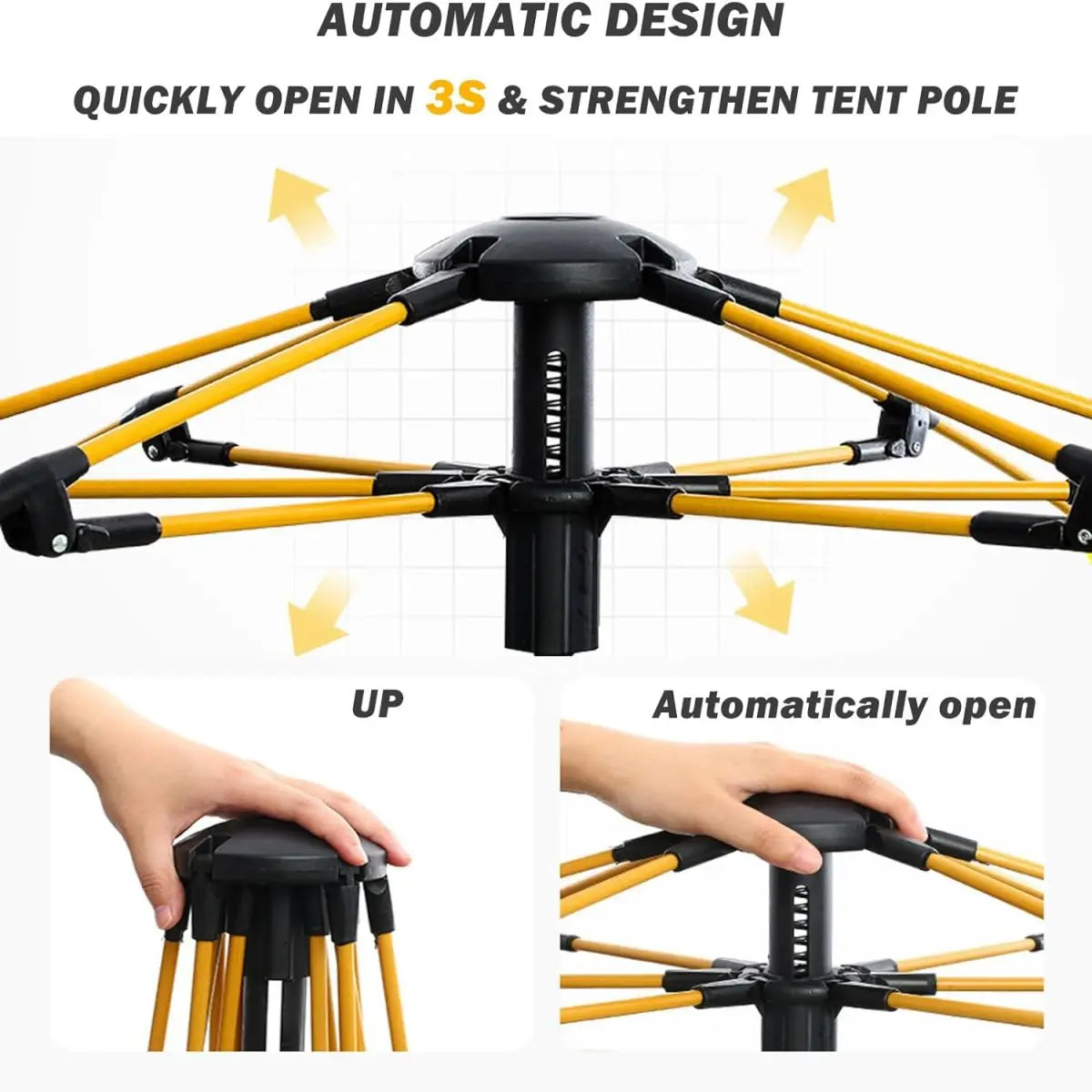 Automatic Quick-opening Tent Outdoor Self-driving Travel Camping Tent Automatic Quick-open Tent
